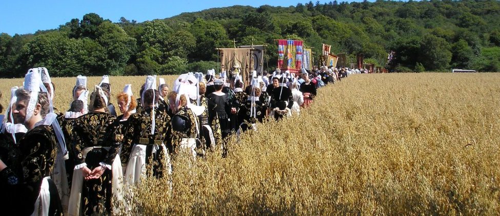 La Grande Troménie, grand pardon de Bretagne, Locronan, petite cité de caractèrer