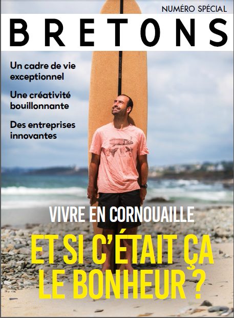 Vivre en Cornoauille. Et si c'était ça le bonheur? Promotion des talents cornouaillais dans le magazine BRETONS (été 2020)