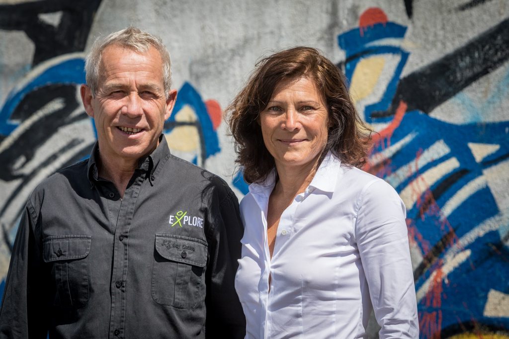 Sophie Vercelletto et Roland Jourdain, cofondateurs de Kairos et du fonds Explore, Concarneau. talenst de Quimper Cornouaille nourrit votre inspiration, BRETONS