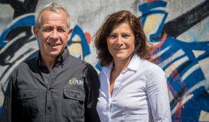 Sophie Vercelletto et Roland Jourdain, cofondateurs de Kairos et du fonds Explore, Concarneau. talenst de Quimper Cornouaille nourrit votre inspiration, BRETONS