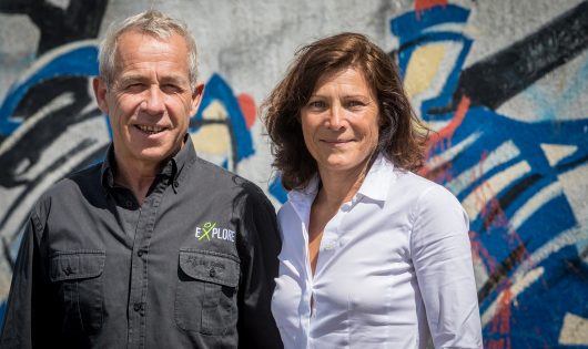 Sophie Vercelletto et Roland Jourdain, cofondateurs de Kairos et du fonds Explore, Concarneau. talenst de Quimper Cornouaille nourrit votre inspiration, BRETONS