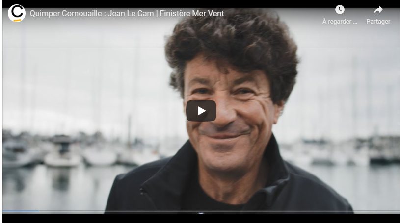 Portrait de Jean Le Cam, talent de Quimper Cornouaille par Tébéo