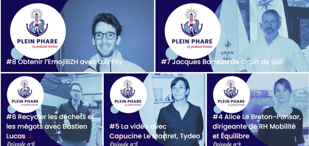 Plein Phare podcast les personnalités