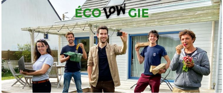 EcoLOWgie, la web-série réalisée par Evan de Bretagne à l’initiative de la Région Bretagne et développée en partenariat avec l’équipe du Low-Tech Lab