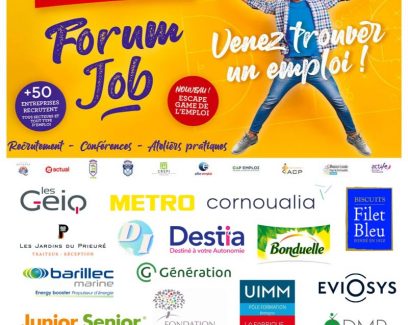 Forum Job des Béliers de Quimper, fonds de dotation BK Citoyen, s’impliquent dans la vie locale quimpéroise