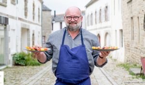 Xavier Hamon, Talent de Cornouaille, Président de l’université des sciences et des pratiques gastronomiques, talent de Quimper Cornouaille, Photo Franck Betermin
