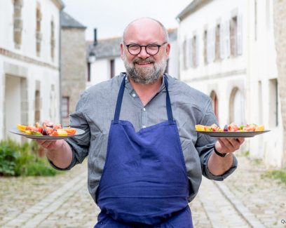 Xavier Hamon, Talent de Cornouaille, Président de l’université des sciences et des pratiques gastronomiques, talent de Quimper Cornouaille, Photo Franck Betermin