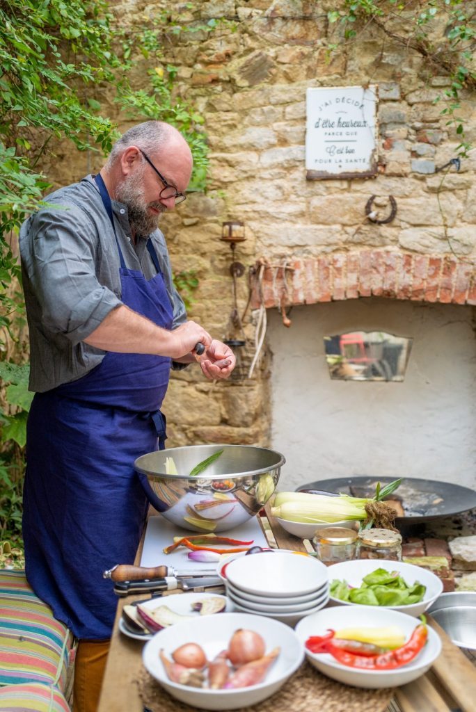 Xavier Hamon, Président de l'Université des Sciences et des Pratiques Gastronomiques, Quimper, Cornouaille. Photo Franck Betermin