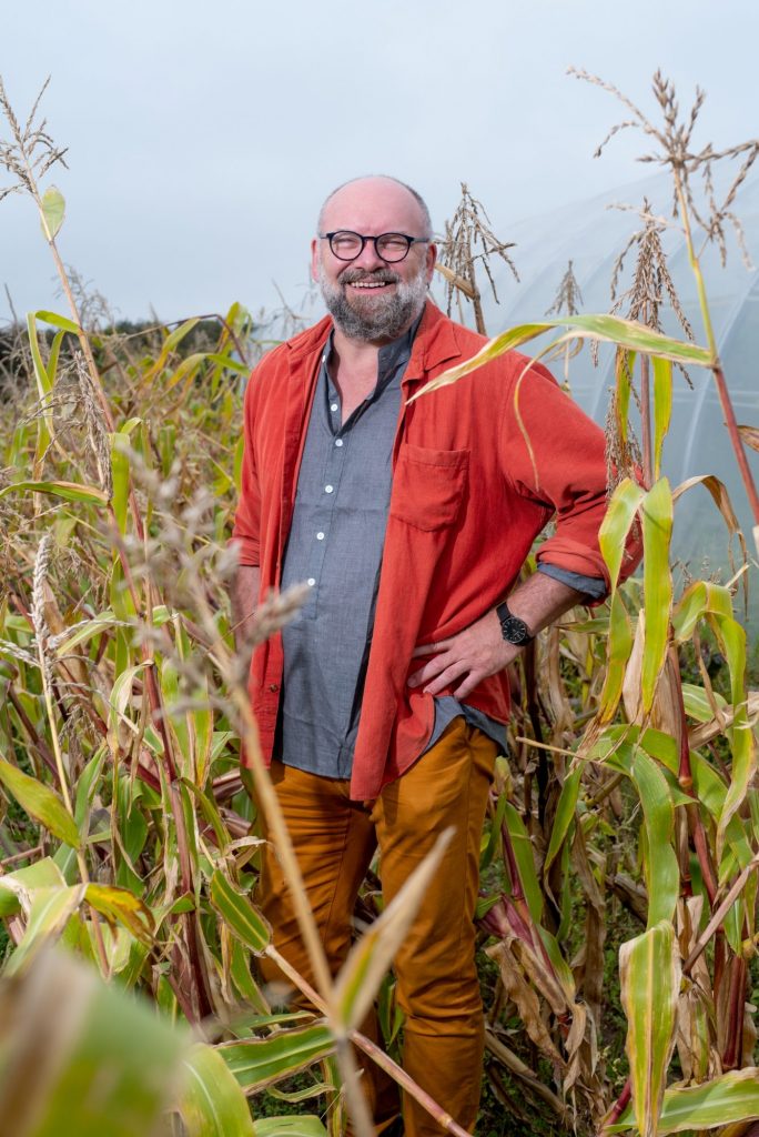 Xavier Hamon, Président de l'Université des Sciences et des Pratiques Gastronomiques, Quimper, Cornouaille. Photo Franck Betermin