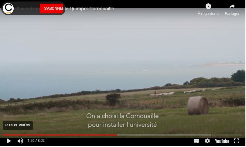 Xavier Hamon, Talent de Quimper Cornouaille et fondateur de l"Université des sciences et des pratiques gastronomiques. Film Tébéo pour Quimper Cornouille nourrit votre inspiration. 