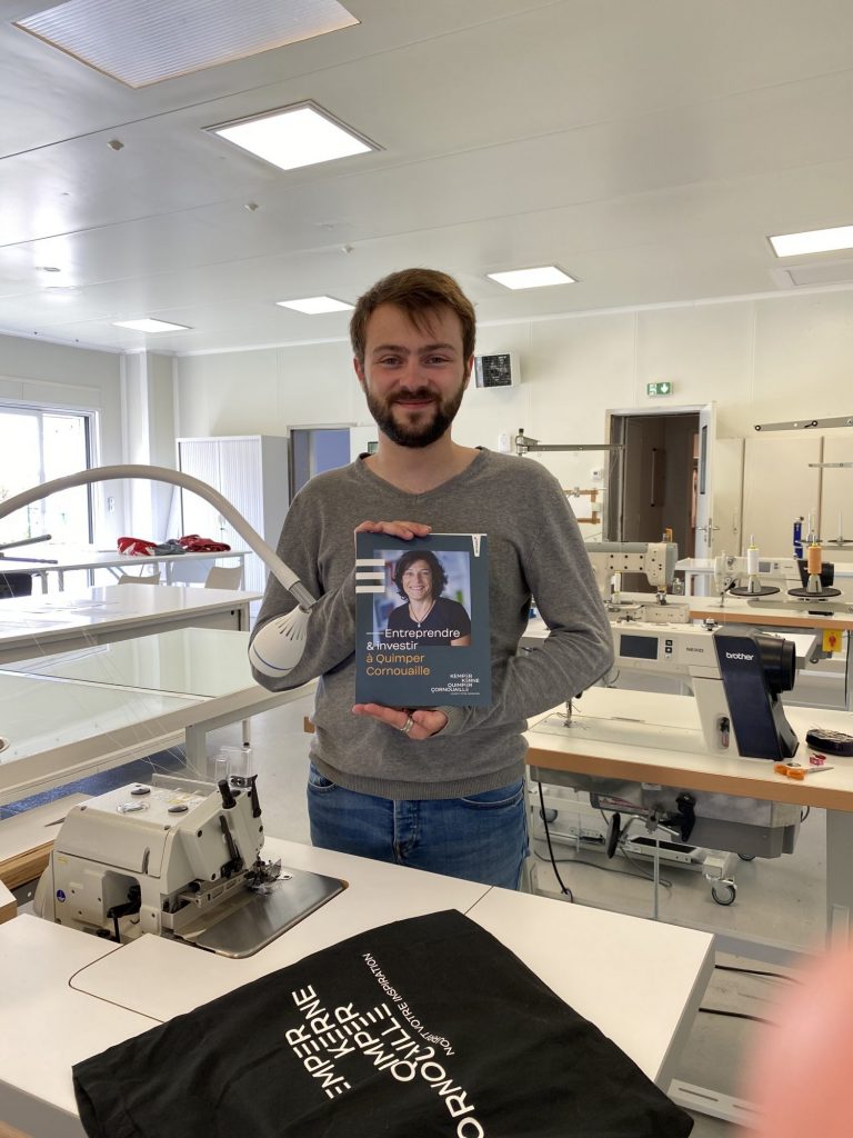 Erwan Kervarec, UYD, entreprend et investit à Quimper Cornouaille. ©Quimper Cornouaille nourrit votre inspiration