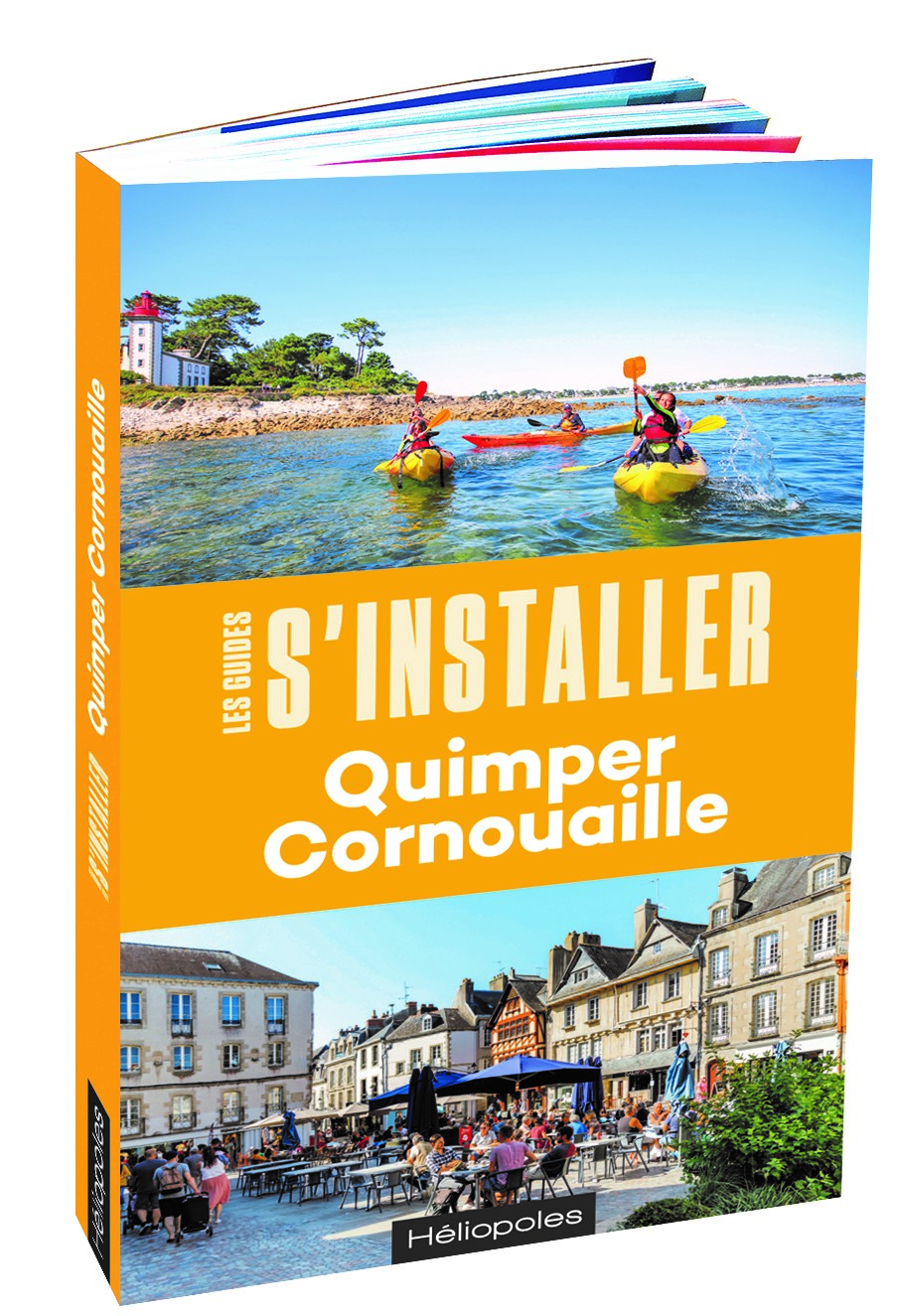 Guide S'installer à Quimper Cornouaille (Erwan Seznec et Anne Gouérou, Héliopôles, 2022) 