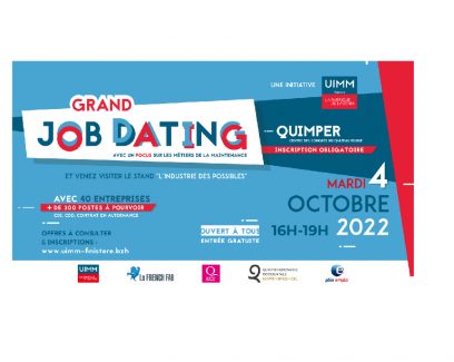 Job dating de l'UIMM sur les métiers de l'industrie (4 octobre 2022)