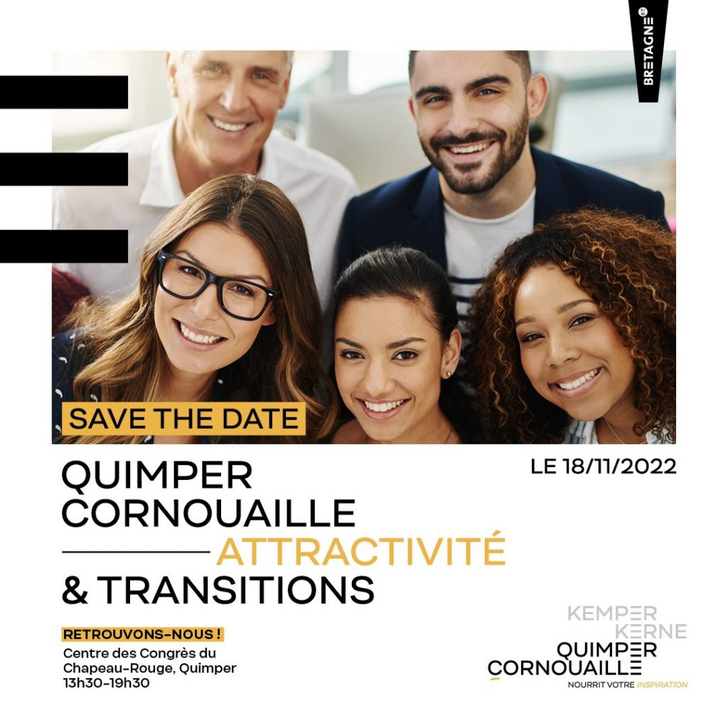 Evénement Quimper Cornouaille. Attractivité & transitions (18 nov. 2022)