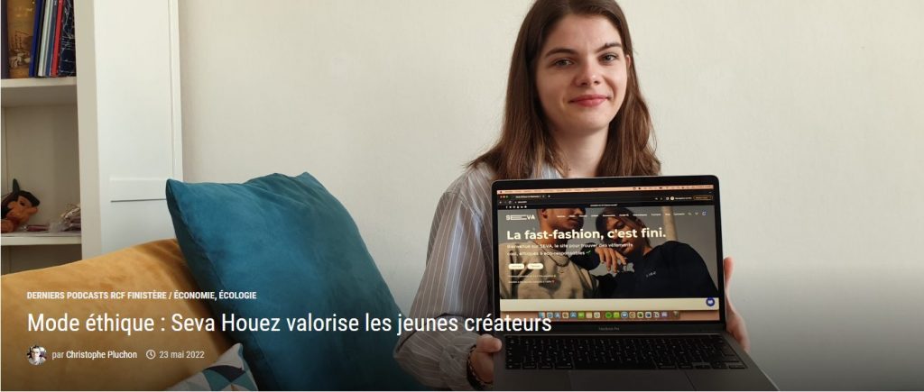 Seva Houez par RCF, Christophe Pluchon, Podcast et coquoterie