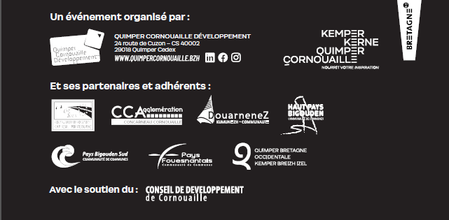 Quimper Cornouaille Attractivité et transitions:  QCD et ses partenaires