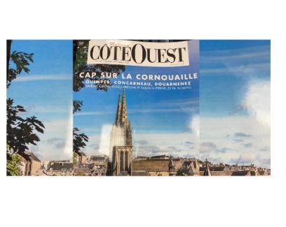 Page de couverture Cap sur la Cornouaille, par Côté Ouest, décembre 2022